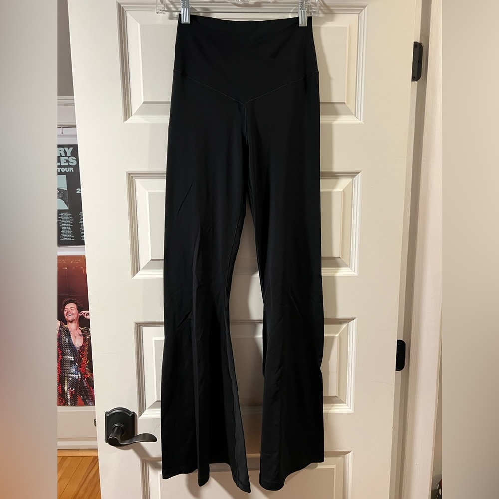 Aerie Black Flared Leggings
